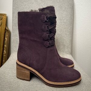 Timberland Womens Sienna High Waterproof Mid Boot
- dark purple